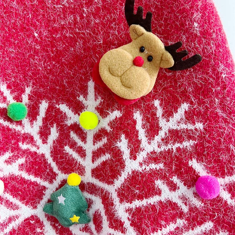 Levoire | Deux Pièces Pull Et Écharpe De Noël