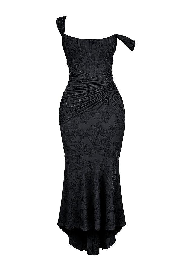 Levoire | Robe Midi Imprimée Légère & Élégante Pour Femmes