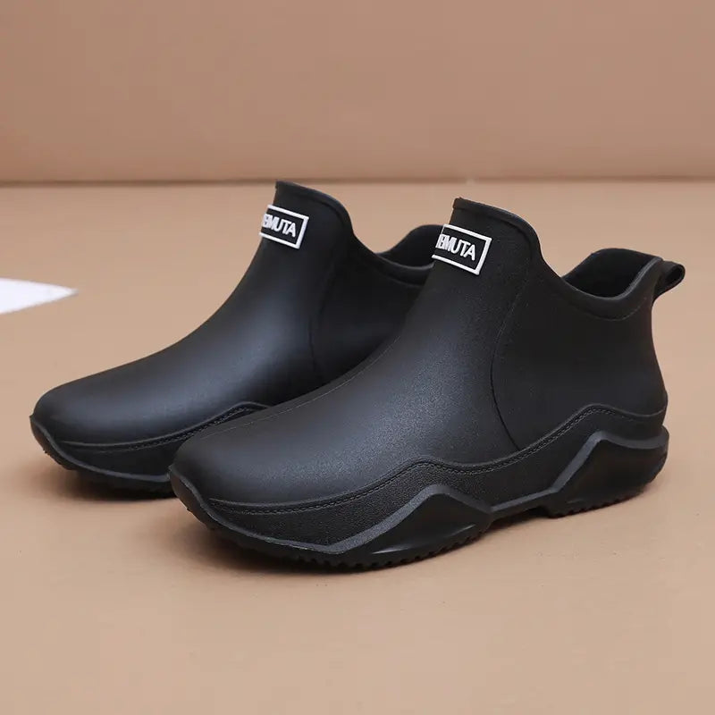 Levoire | Bottes En Caoutchouc Tendance Imperméables Pour Femmes Noir