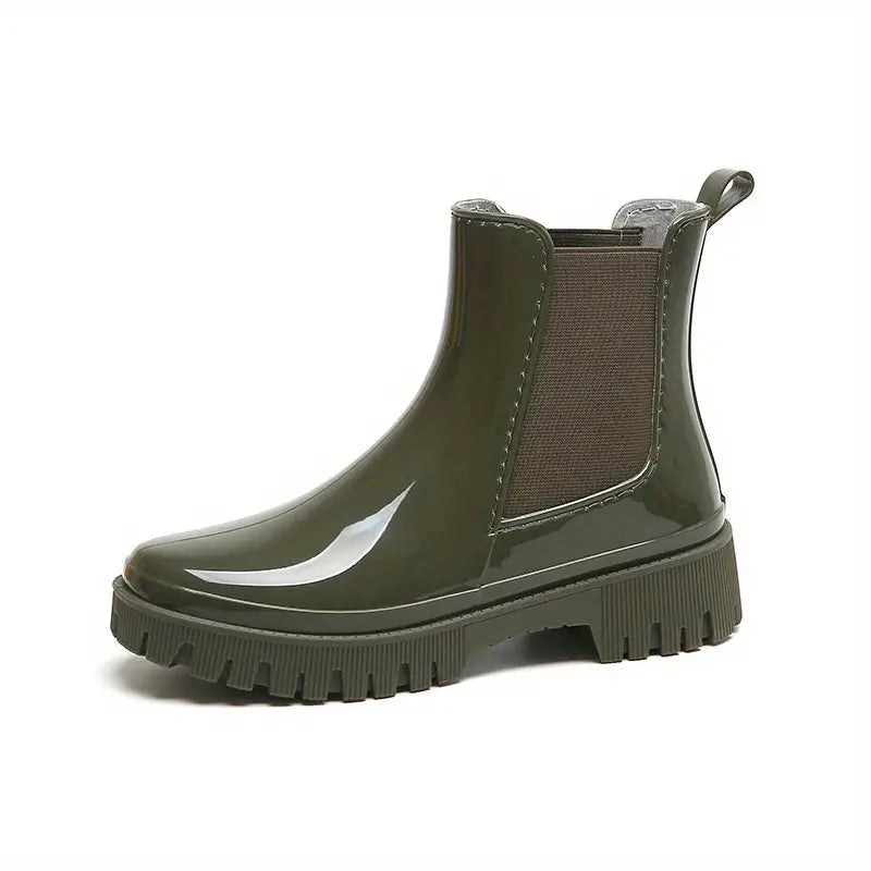Levoire | Bottes Anti-Dérapantes Imperméables Avec Semelle Épaisse Et Excellente Adhérence Vert