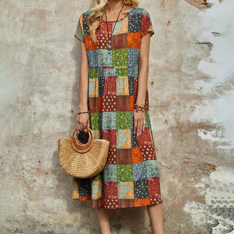 Levoire | À Carreaux Ethnique Vintage
