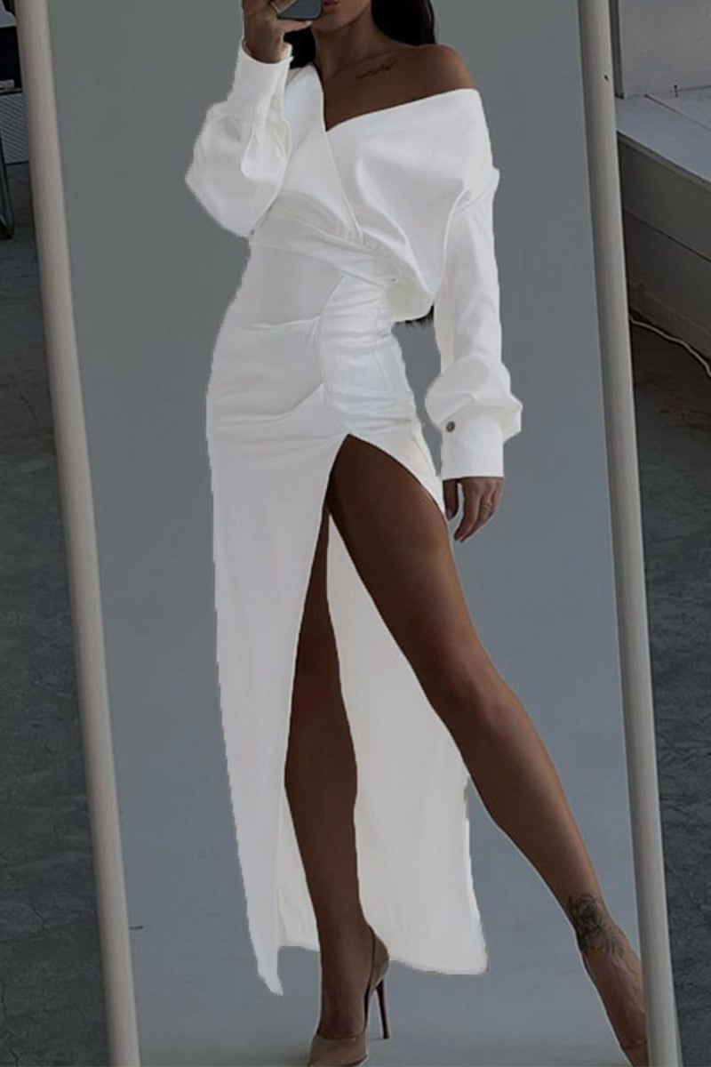 Levoire | V-AVOIN ROBE Blanc