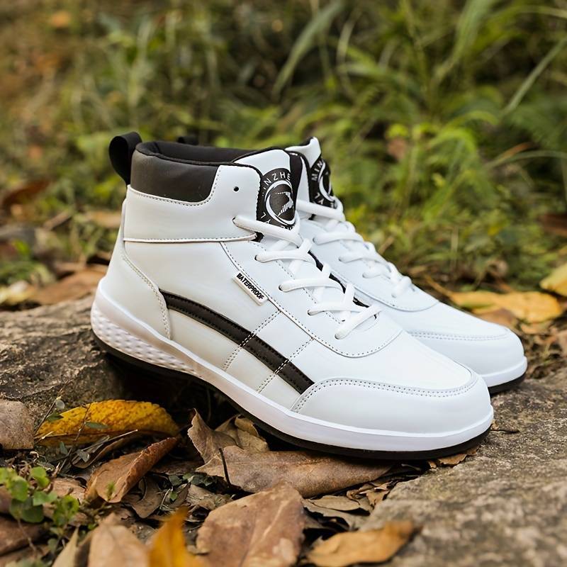 Levoire | Chaussures Hautes Antidérapantes Décontractées Pour Hommes Blanc
