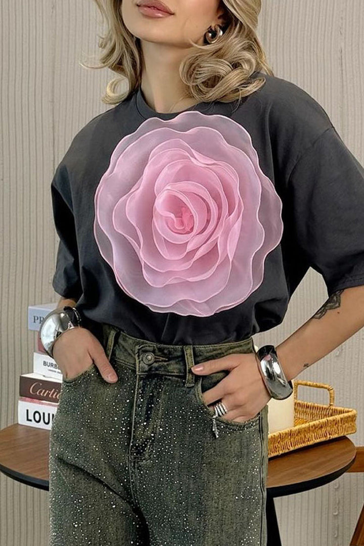 Levoire | T-Shirts Décontractés Doux Unis À Col Rond