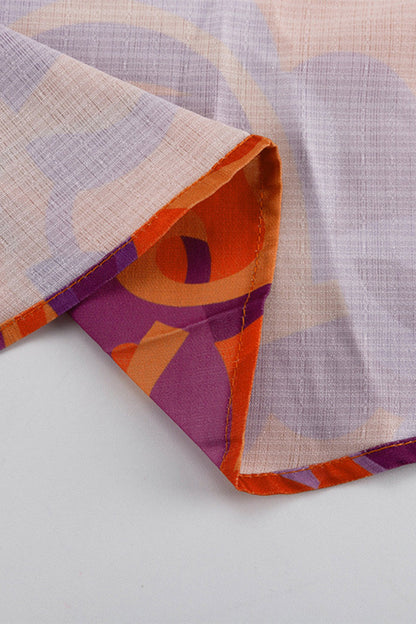 Levoire | Élégante Robe Chemise À Col Rabattu Avec Des Fleurs