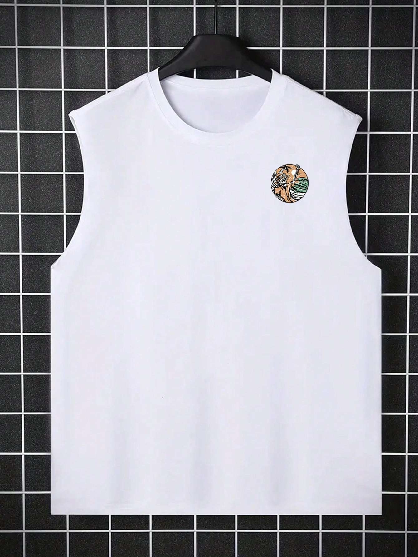 Levoire | Double-Sided Graphic Print Men'S Tank Tops