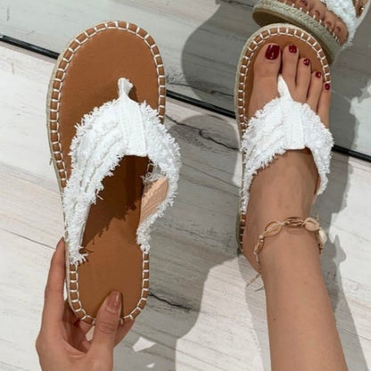 Levoire | Chaussures Confortables Rondes Patchwork Décontractées Blanc