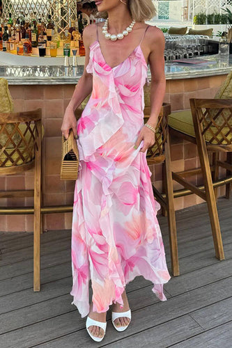 Levoire | Robe À Décolleté Dans Le Dos Avec Volants