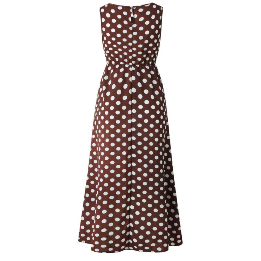 Levoire | Robe D'Été Élégante Avec Des Pois