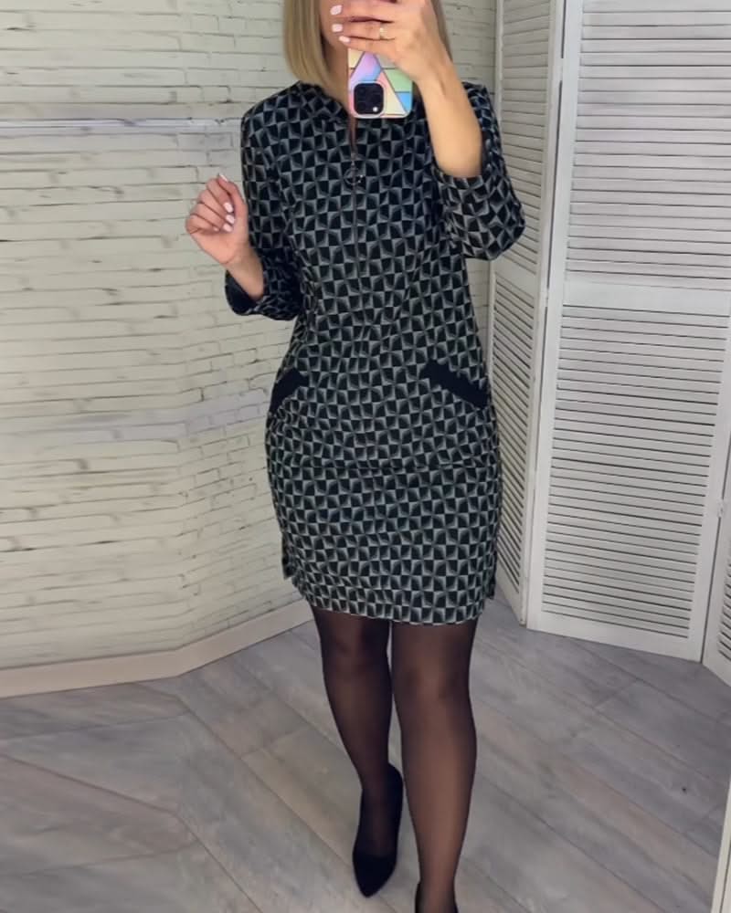 Levoire | À Motifs Et À Manches Longues Noir