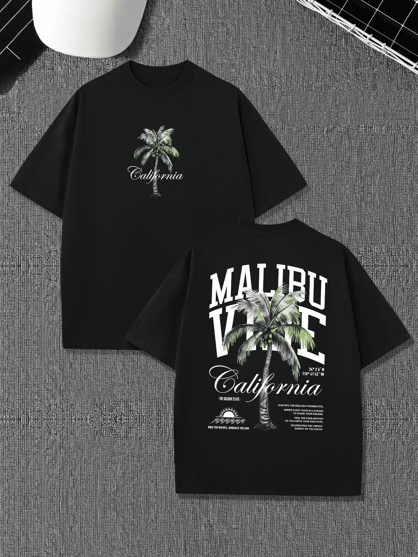 Levoire | T-Shirt Décontracté D'Été Pour Hommes Noir