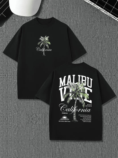 Levoire | T-Shirt Décontracté D'Été Pour Hommes Noir