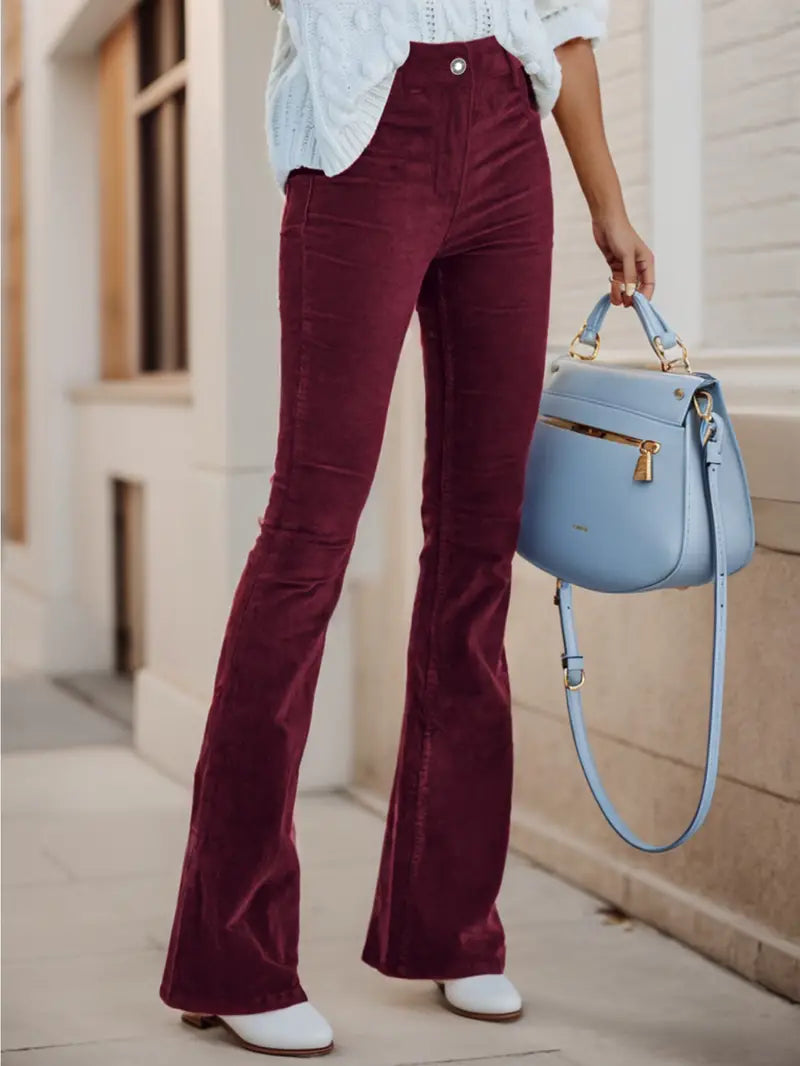 Levoire | Pantalons En Velours Côtelé Décontractés Et Élégants Rot