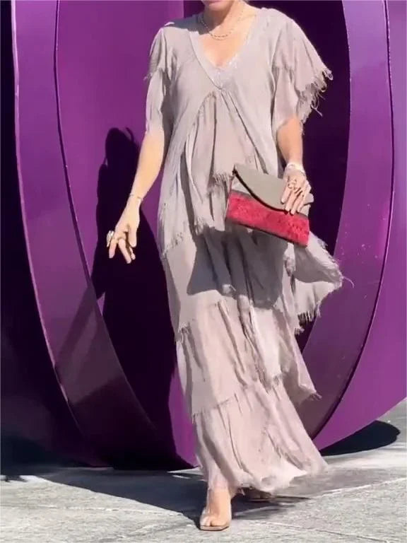 Levoire | Robe Élégante Pour Femme Moderne Gris