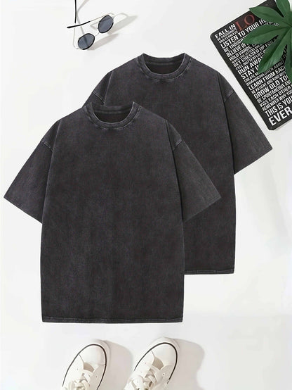 Levoire | 2 Pcs Lavage De Cueillette De Raisin Thé En Coton Noir+noir