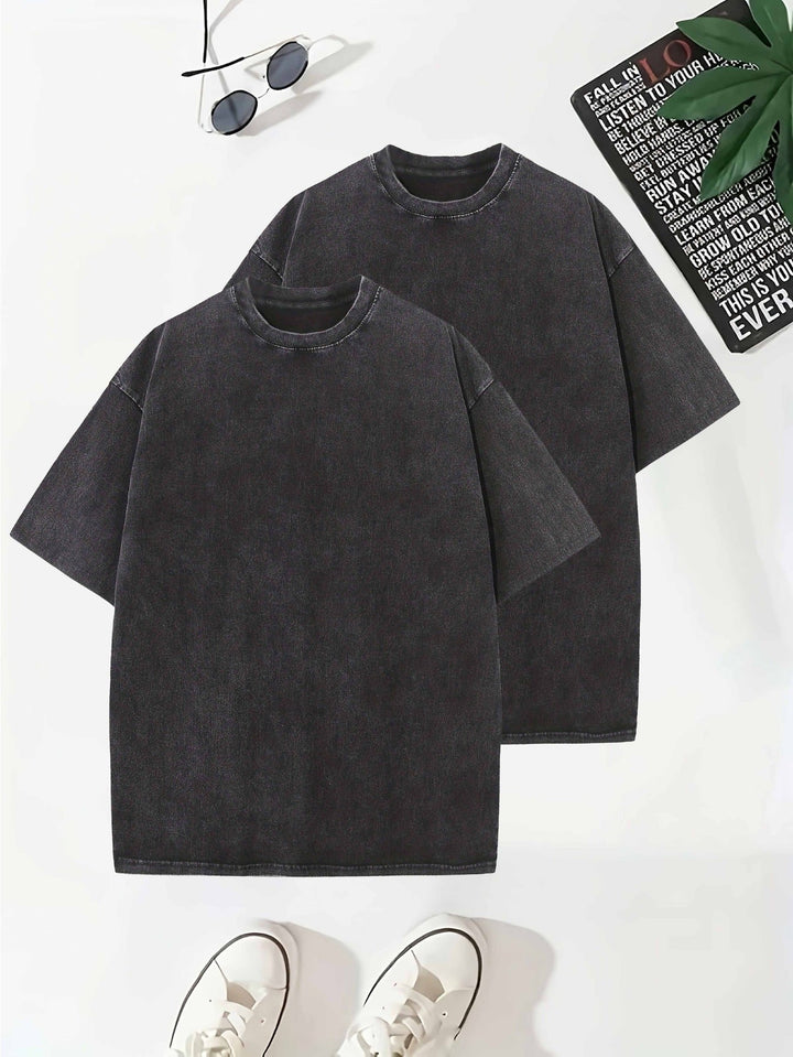 Levoire | 2 Pcs Lavage De Cueillette De Raisin Thé En Coton Noir+noir