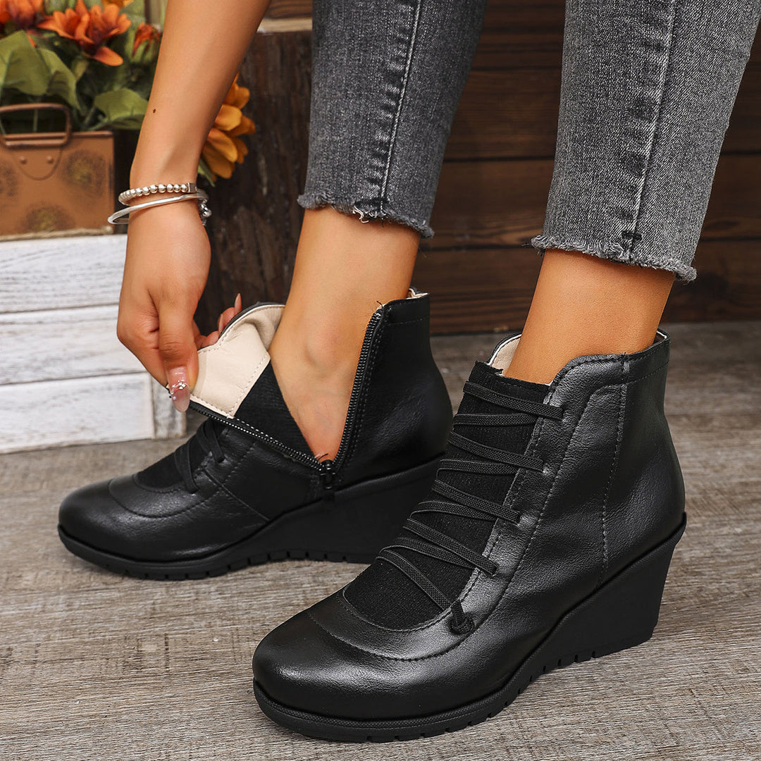 Levoire | Bottes Noires Élégantes Avec Talon Pour Femmes
