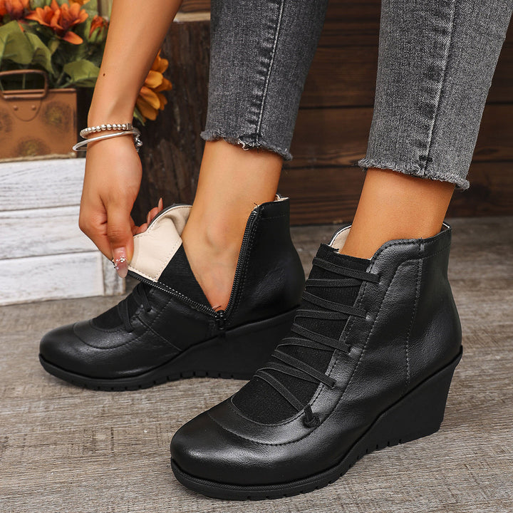 Levoire | Bottes Noires Élégantes Avec Talon Pour Femmes