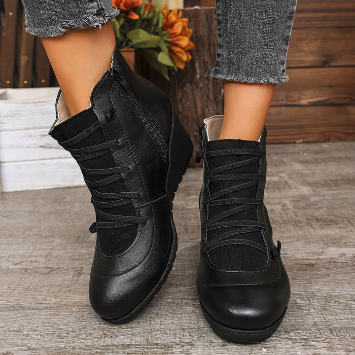 Levoire | Bottes Noires Élégantes Avec Talon Pour Femmes
