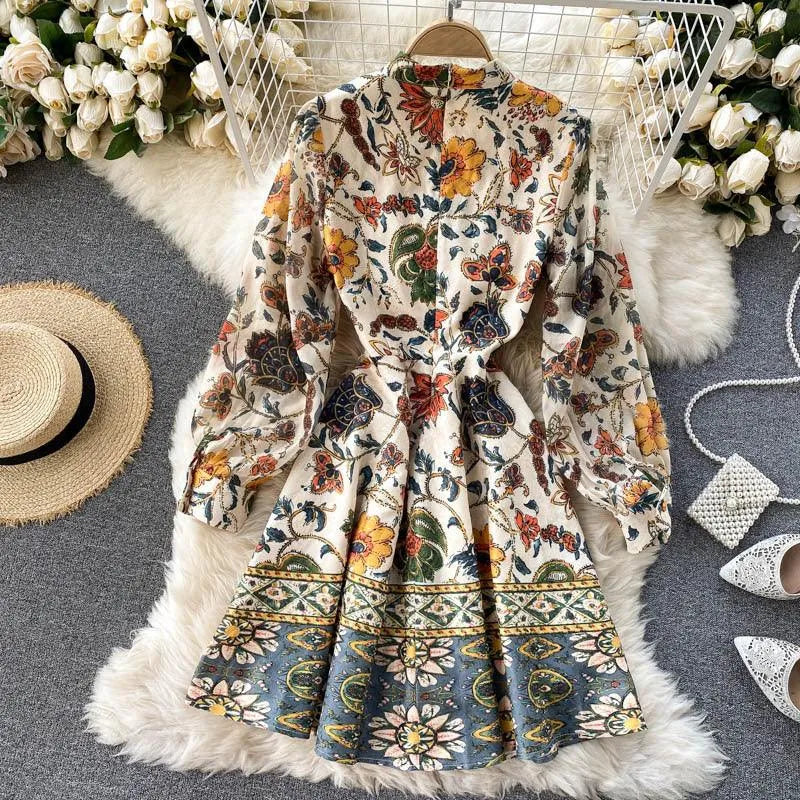 Levoire | Robe avec impression française
