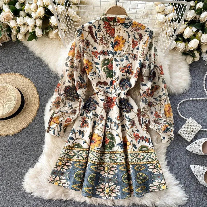 Levoire | Robe avec impression française