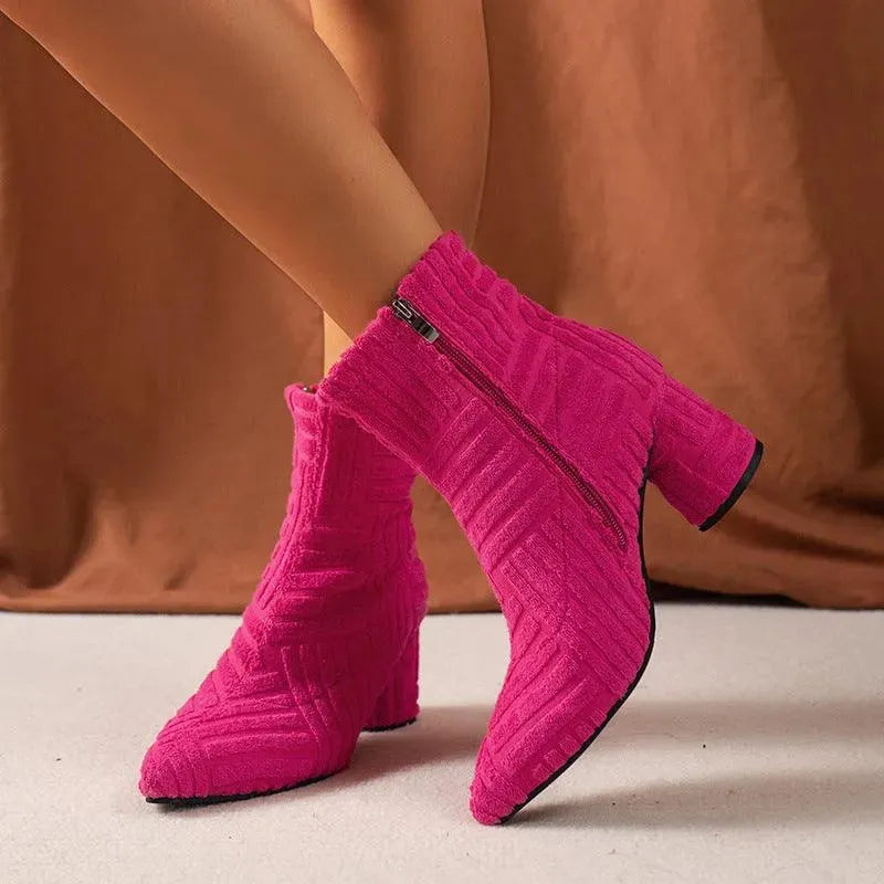 Levoire | Spike bottes avec fermeture éclair