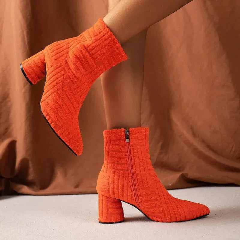 Levoire | Spike bottes avec fermeture éclair