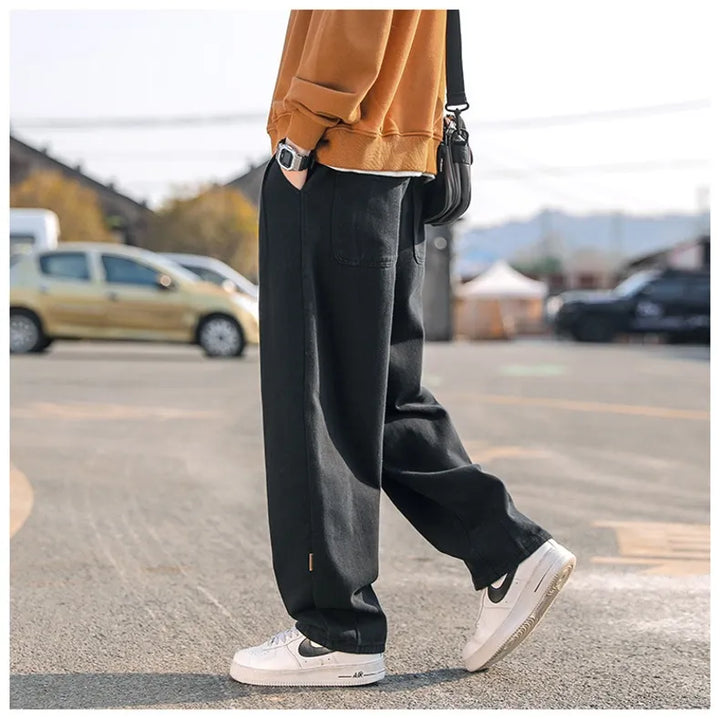 Levoire | Pantalon Baggy Droit Confort Et Élégance Pour Chaque Jour