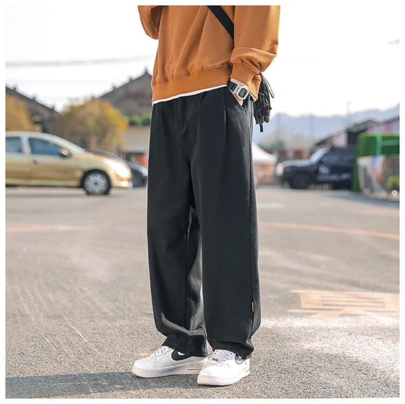 Levoire | Pantalon Baggy Droit Confort Et Élégance Pour Chaque Jour
