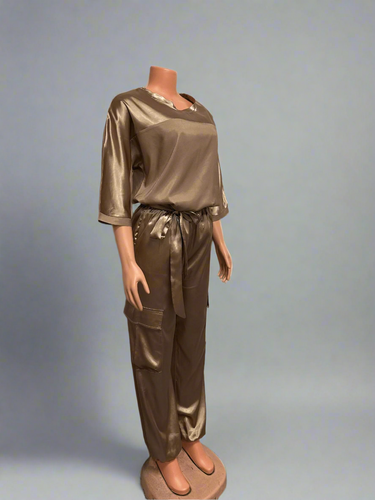 Levoire | Luxurises Satin 2 Pices Ensemble