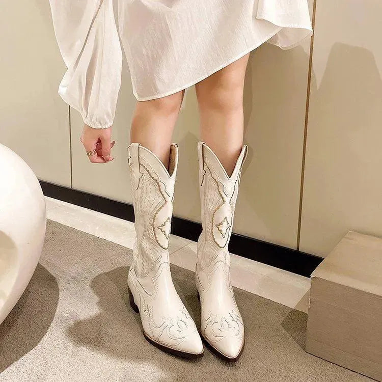 Levoire | Nouvelles bottes de cowboy occidentales pour femmes