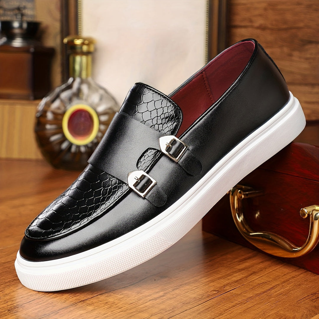 Levoire | Slip-Ons Unis Couleur Avec Des Crampons Noir