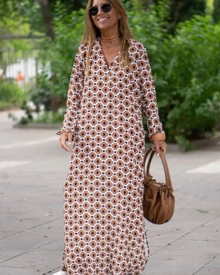 Levoire | Robe Décontractée Et Chic Braun