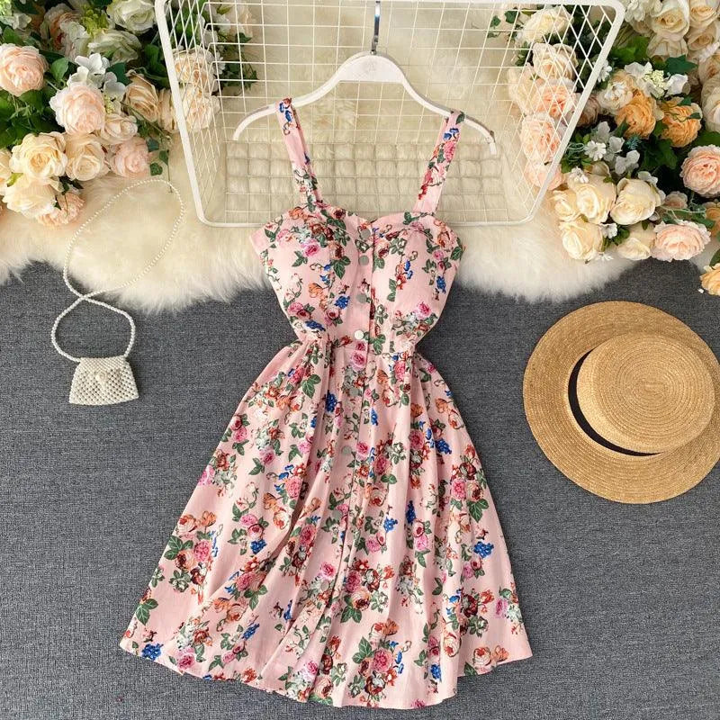 Levoire | Robe fleurie pour femmes Rose clair