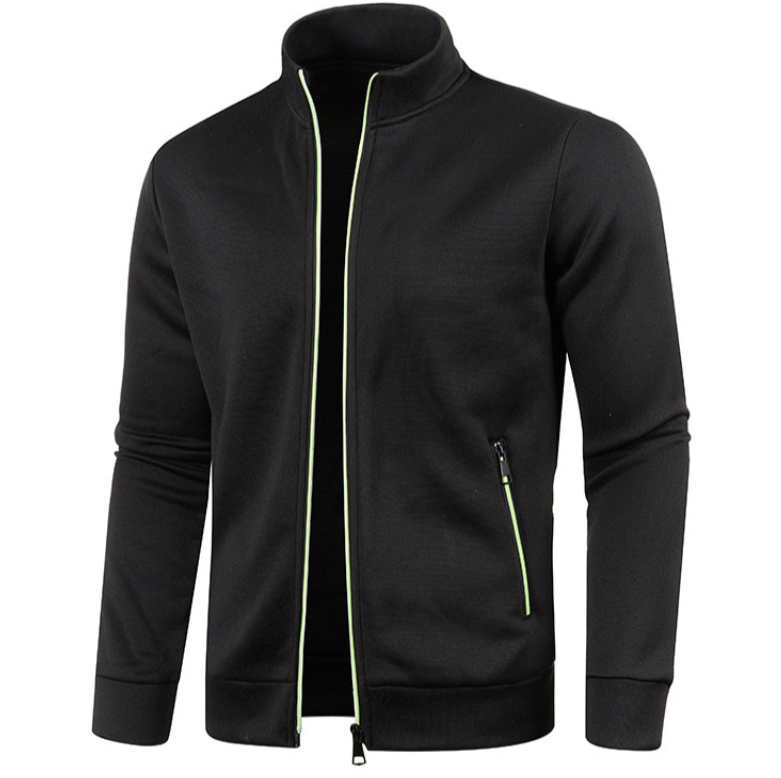 Levoire | Veste Avec Fermeture Éclair Pour Hommes Noir