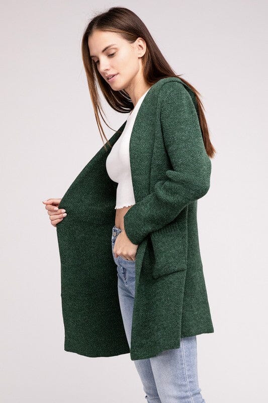 Levoire | Pull À Capuche Pour Homme À L'Avant Ouvert Cardigan