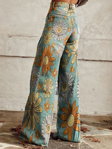 Levoire | Collection Vin Flowers Pantalon Baggy