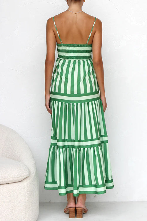 Levoire | Robe Maxi Rayée