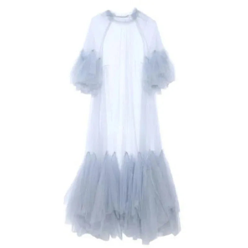 Levoire | Robe femme polyvalente Gris Bleu Taille libre