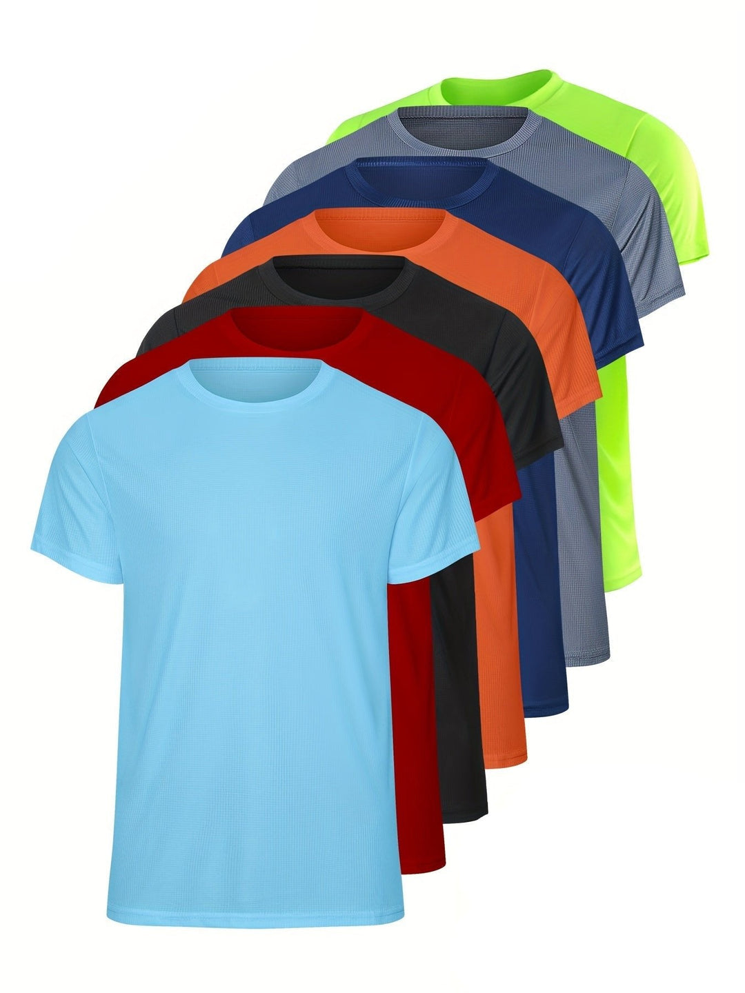 Levoire | Sèche Rapidement & Léger T-Shirts 7-Pack Dans Différentes Couleurs