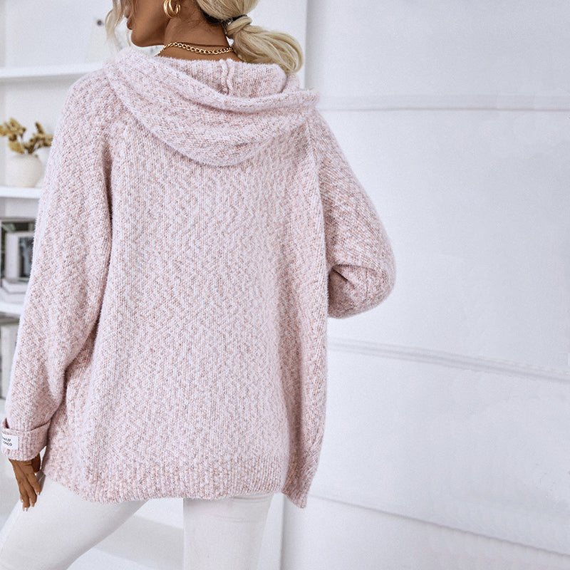 Levoire | Gilet En Tricot À Capuche Pour Femmes