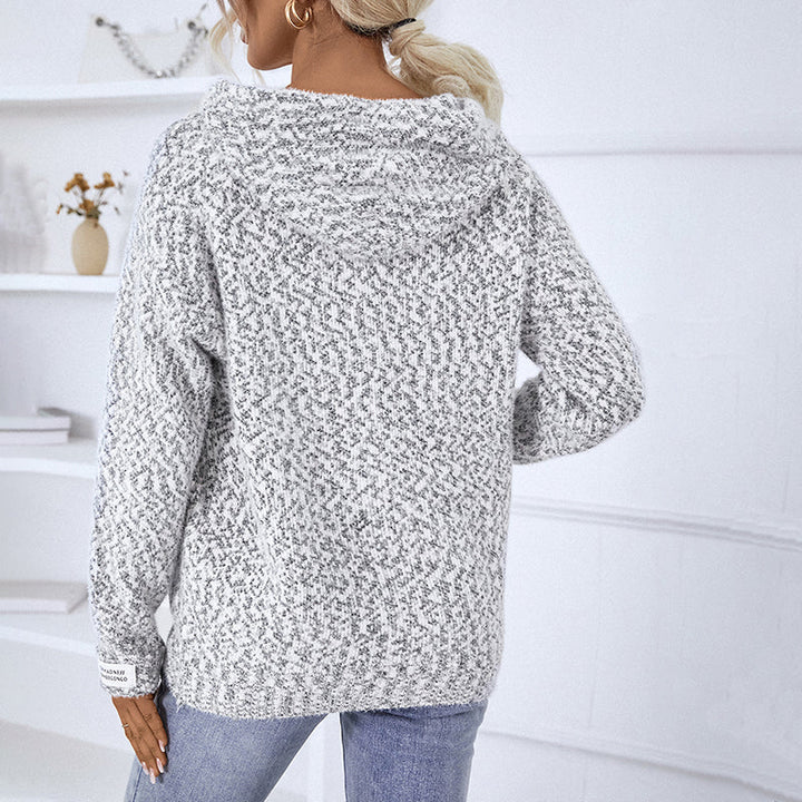 Levoire | Gilet En Tricot À Capuche Pour Femmes