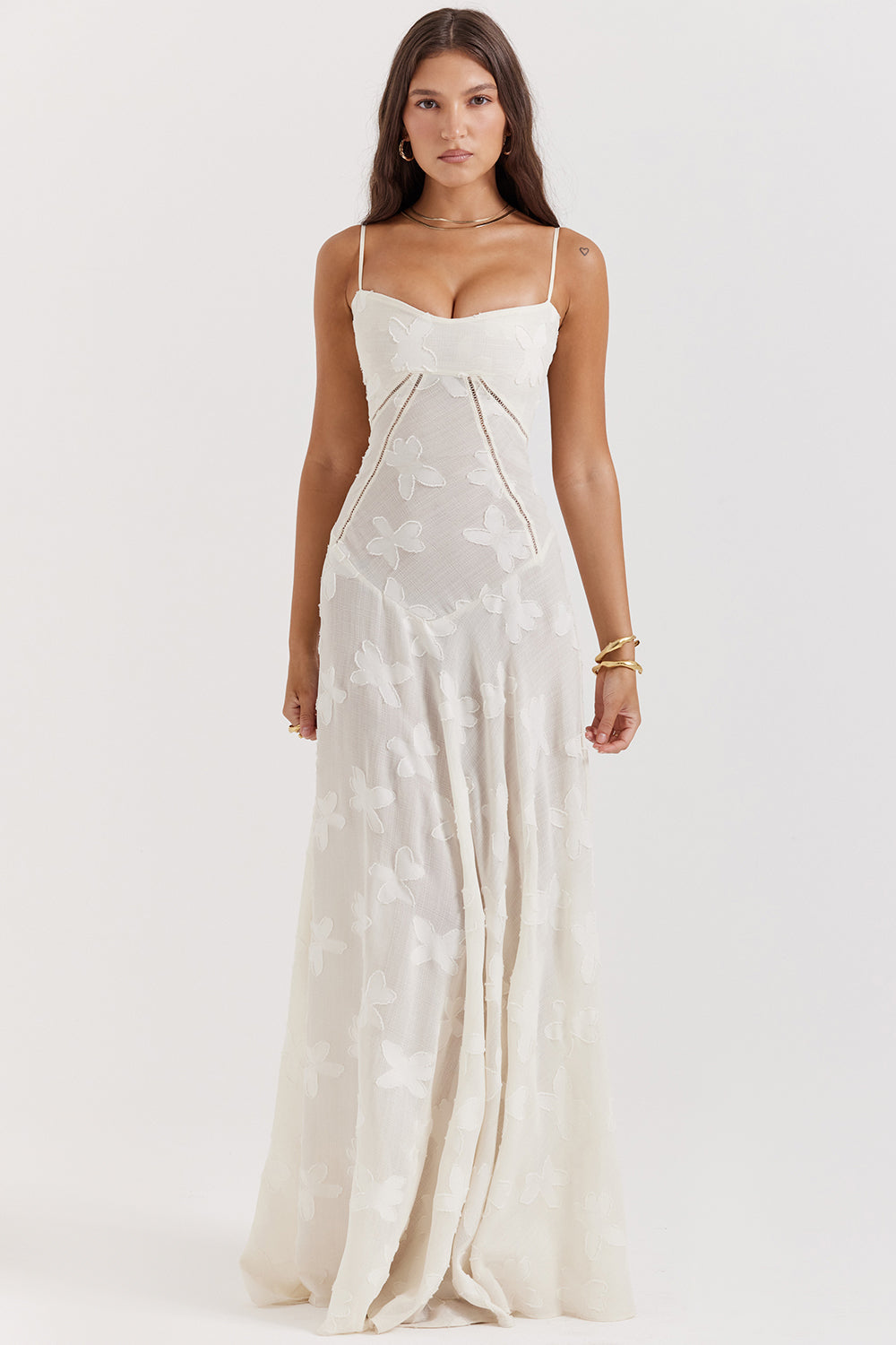 Levoire | Robe Classique Et Élégante Avec Style Blanc