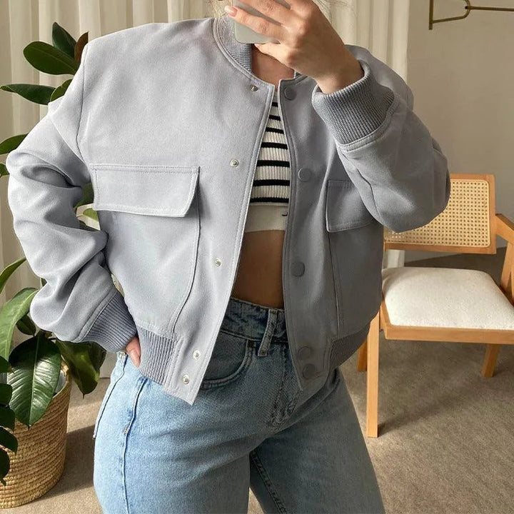 Levoire | Veste avec bouton et grandes poches