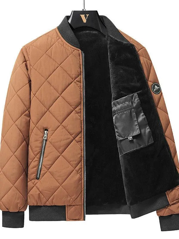 Levoire | Veste avec broderies en diamant pour hommes