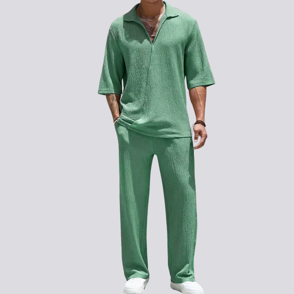 Levoire | L'Ensemble Élégant Décontracté Pour Un Style Sans Effort Vert