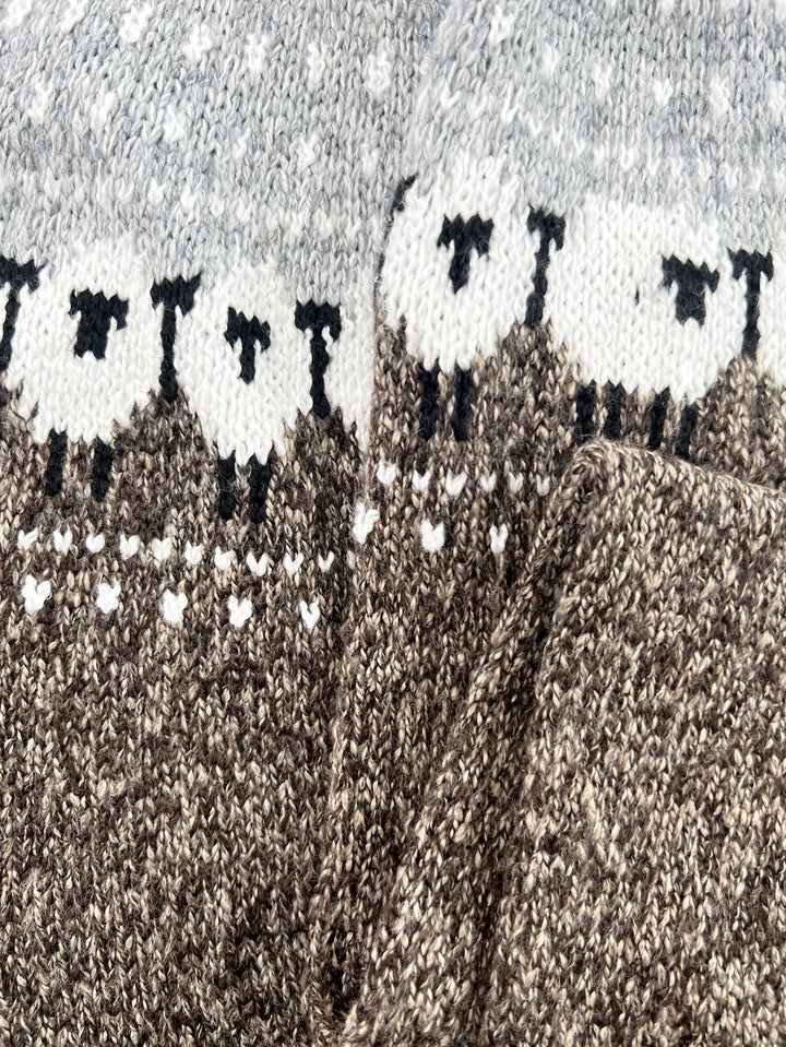 Levoire | Pull D'Hiver Élégant Avec Motif Jacquard Moutons
