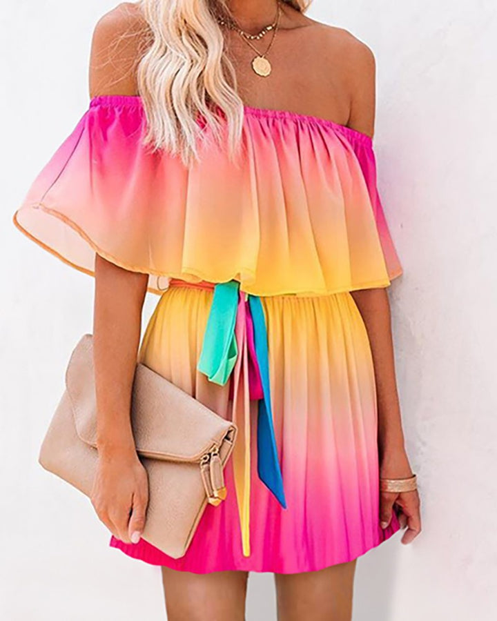 Levoire | Robe sans bretelles élégante Robe courte