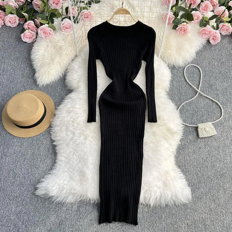 Levoire | Robe sexy Enganched Noir Taille moyenne