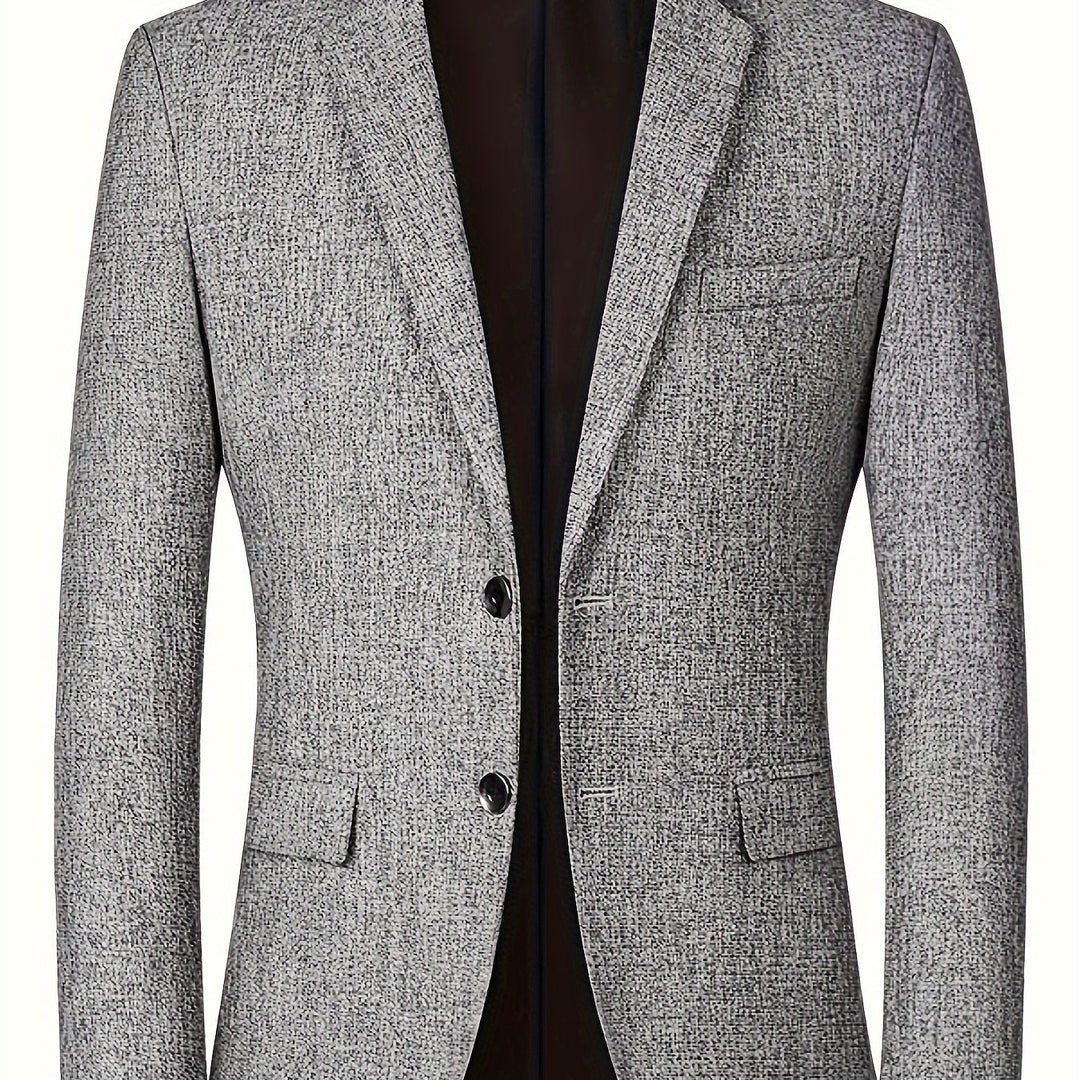 Levoire | Léger Blazer Décontracté, Printemps/Automne, Coupe Ajustable